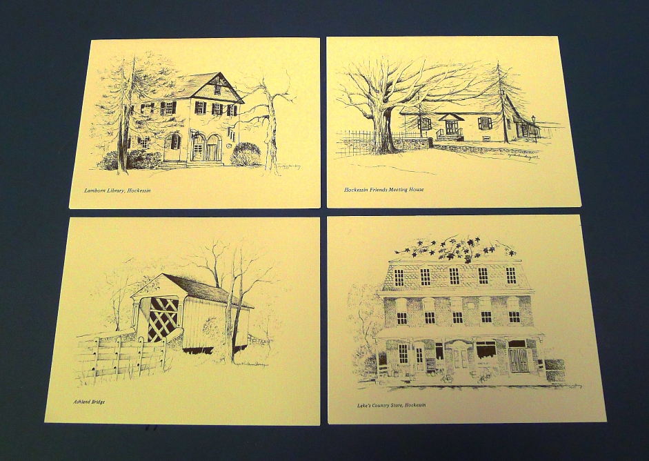 Pen and Ink Note Cards